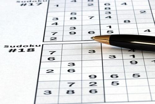 image showing a sudoku puzzle